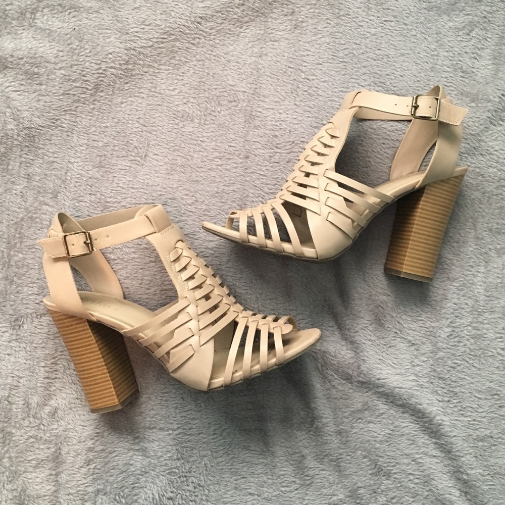 Charlotte Russe Cage Sandals